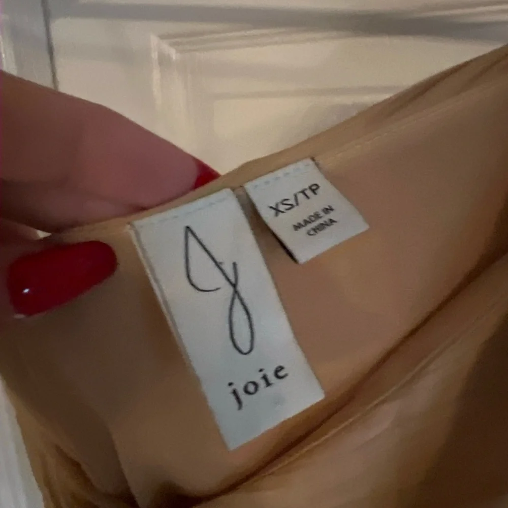 Joie Camel Draped Top - Picture 2 of 5